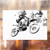 Racen om te winnen - Motorcross Racers Raamsticker (Vel 2)
