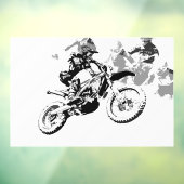 Racen om te winnen - Motorcross Racers Raamsticker (Vel 3)