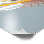 racen op hoge snelheid foto afdruk (Hoek)