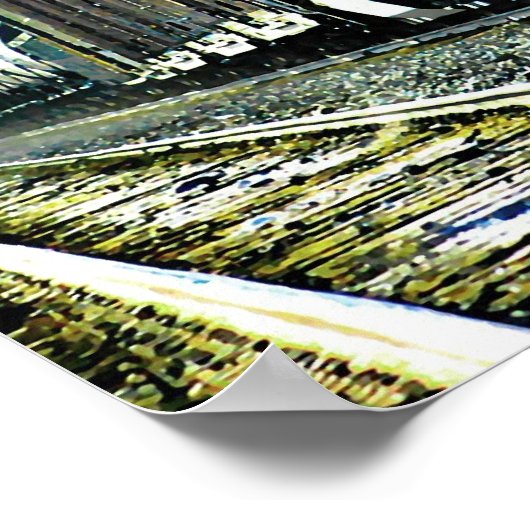 Racen van het Storm Poster (Hoek)