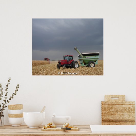 Racen van het Storm Poster (Keuken)