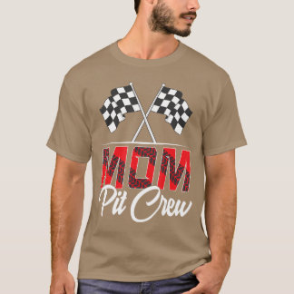Racen Verjaardagsfeestje Racende Familie Moeder Pi T-shirt