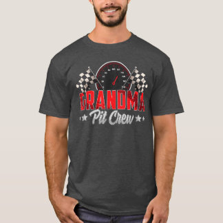 Racen Verjaardagsfeestje Racende Familie Oma Pitcr T-shirt