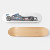 Racende auto skateboard (Horizontaal)