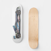 Racende auto skateboard (Voorkant)