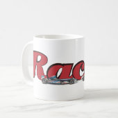 Racende Auto's Koffiemok (Voorkant links)