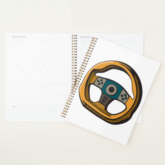 Racende Stuurwiel Controller Gamer Planner (Display)