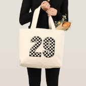 racenummer 29 grote tote bag (Voorkant (product))
