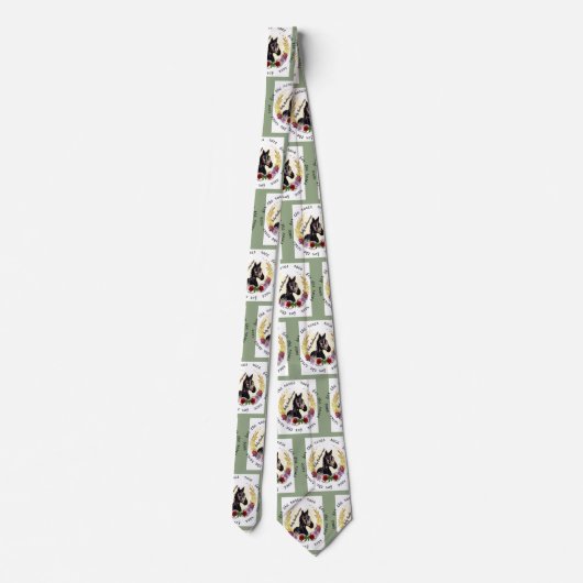 Racepaard Derby stropdas (Achterkant)