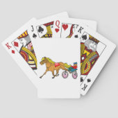 racepaarden en -speldenkaarten pokerkaarten (Achterkant)
