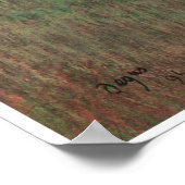 Racepaarden in een landschap, 1894, Edgar Degas Poster (Hoek)