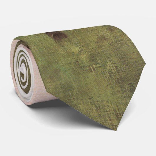 Racepaarden op Longchamp door Edgar Degas Stropdas (Opgerold)