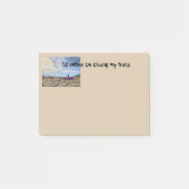 Racer auto truck naar de bergen woestijn post-it® notes (Voorkant)