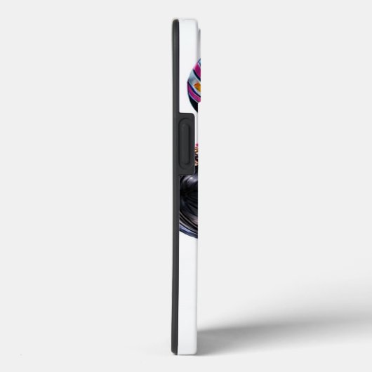 Racer meisjesontwerp Case-Mate iPhone case (Achterkant / Rechts)