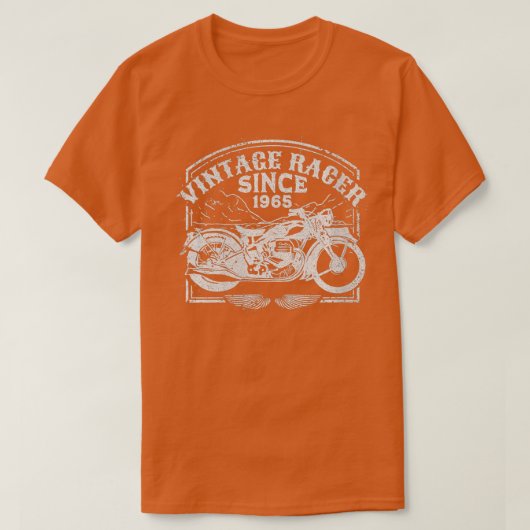  racer sinds 1965 t-shirt (Design voorkant)
