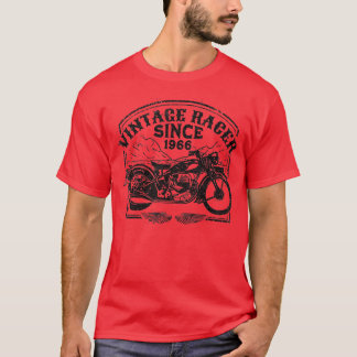 racer sinds 1966, motorfietsenmotor t-shirt