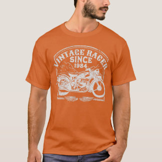  racer sinds 1984, motorfietsenmotor t-shirt