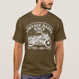 racer sinds 1988, motorfietsenmotor t-shirt