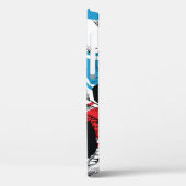 Racer Skull: naadloze rebellie. Case-Mate iPhone Case (Achterkant / Links)