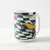 Racerauto-thema koffiemok (Voorkant rechts)
