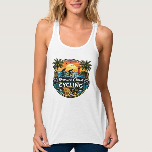 Racerback tanktop (Voorkant)