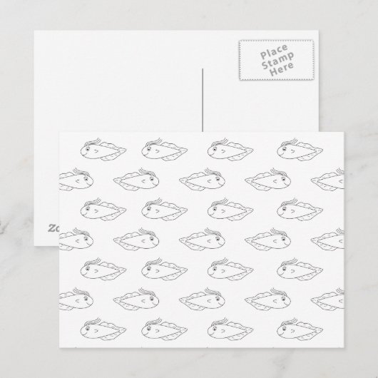 Raceringspatroon Briefkaart (Voorkant / Achterkant)