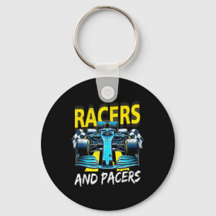 Racers And Pacers Raceauto De Kunst Van Racing Pow Sleutelhanger