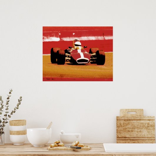  races in kleur poster (Keuken)