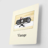  races vierkante klok (Hoek)