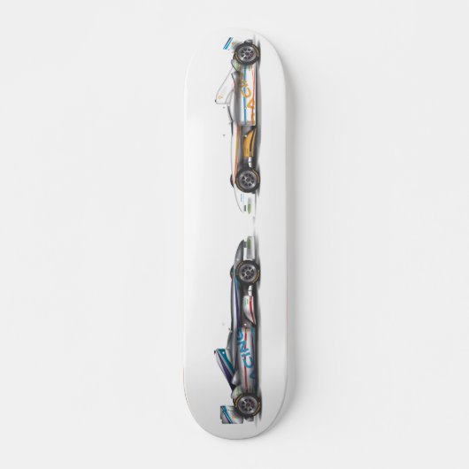Racesauto's Skateboard (Voorkant)