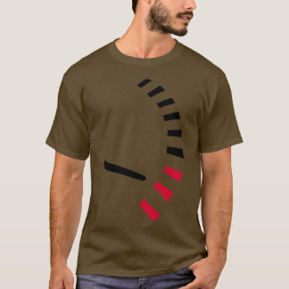 Racesnelheidstacho T-shirt