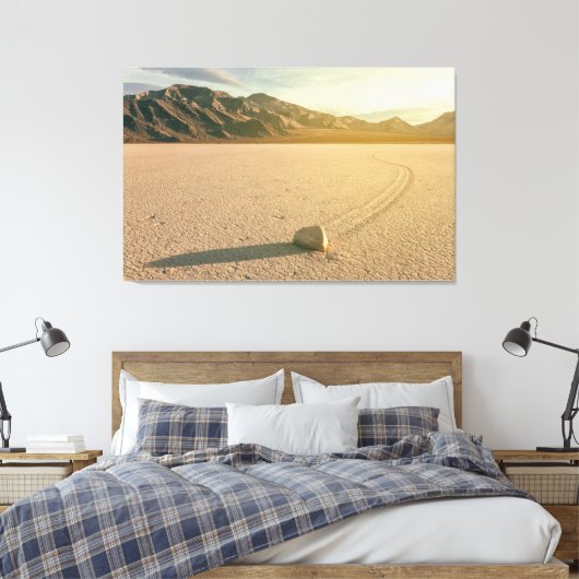 Racetrack Playa Canvas Afdruk (Insitu (Slaapkamer))