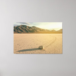 Racetrack Playa Canvas Afdruk
