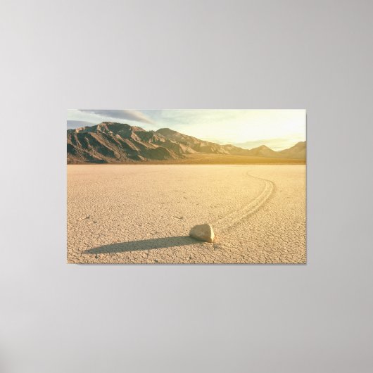 Racetrack Playa Canvas Afdruk (Voorkant)