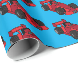 Racetrackventilator voor racewagens cadeaupapier