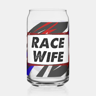 Racevrouw Blikvorm Glas