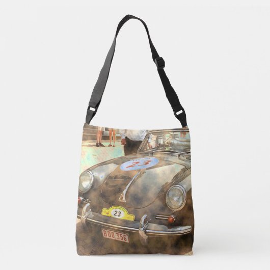 racewagen crossbody tas (Achterkant)