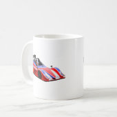 racewagen koffiemok (Voorkant links)