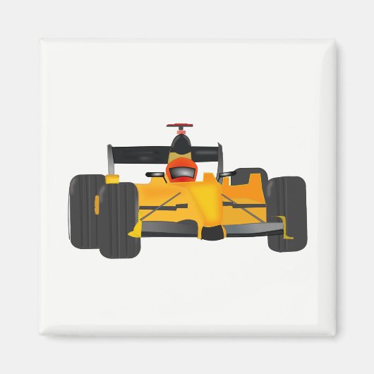 racewagen magneet (Voorkant)