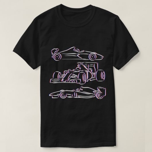 racewagen met Shirt met wielrennen (Design voorkant)