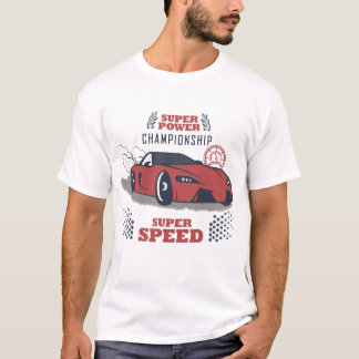 Racewagen Rood T-shirt