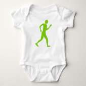 Racewalk - Martian Green Romper (Voorkant)