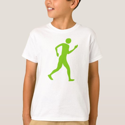 Racewalk - Martian Green T-shirt (Voorkant)