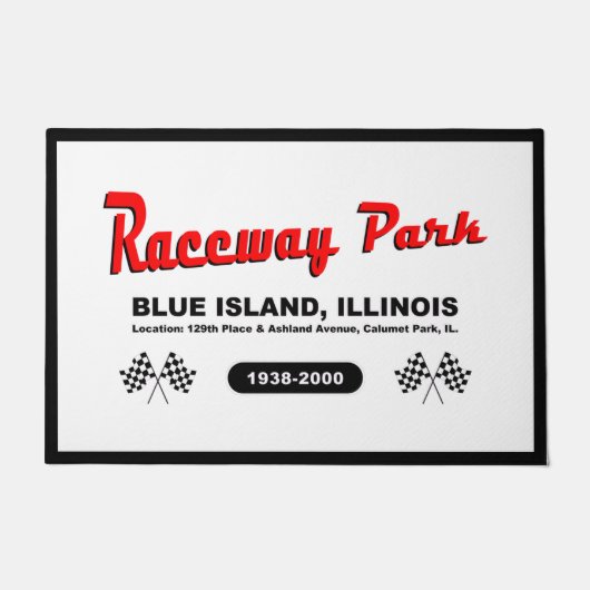 Raceway Park, Blue Island / Calumet Park, Illinois Deurmat (Voorkant)