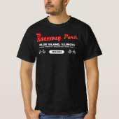 Raceway Park, Blue Island / Calumet Park, Illinois T-shirt (Voorkant)