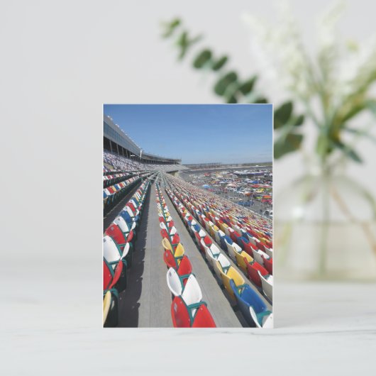Raceway Seats Briefkaart (Staand voorkant)