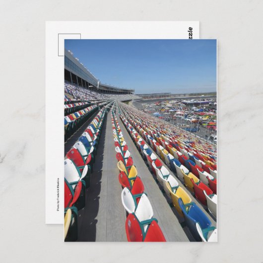 Raceway Seats Briefkaart (Voorkant / Achterkant)