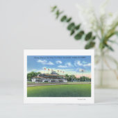 Raceway Uitzicht of Grand Stand, Club House Briefkaart (Staand voorkant)