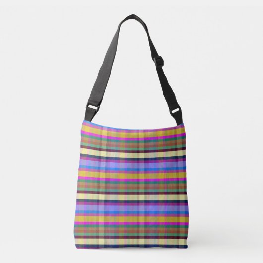 Racey Plaid RWT Crossbody Tas (Voorkant)