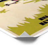 Rach Gia Vietnam  Art Deco Travel Poster (Hoek)